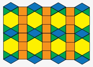 Hexagon Clipart Math - Tessellation Patterns In Maths