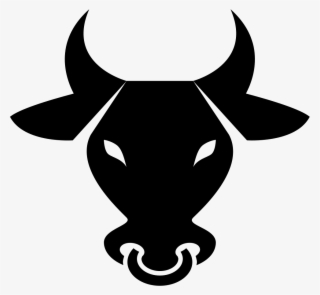 Bull Frontal Head Comments - Bull Head Silhouette Png - 981x906 PNG ...