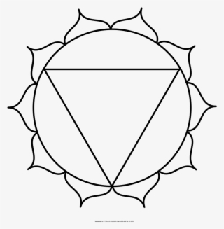 Solar Plexus Chakra Coloring Page - Kids Castle