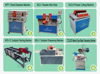 Wooden Toothpick Making Machine-main Machine List - Machine Tool