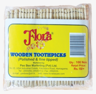 Flora Wooden Toothpick - Flora Tissue