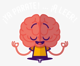 Viaja A Través De Los Libros - Brain Cartoon Drawing Png