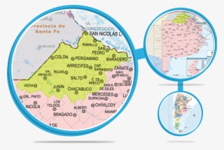 Distritos - - Ubicacion Geografica De San Pedro Buenos Aires