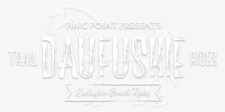 Cooper River Stables Daufuskie Island Trail Rides Exclusive - Calligraphy