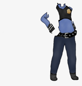 Police Sticker - Cartoon