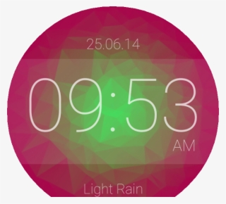 Digital Rg Watch Face Preview