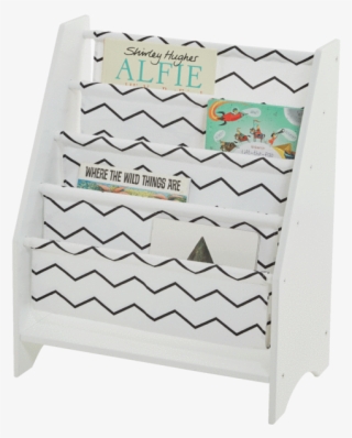 Sling Bookcase - Zigzag - - Drawer