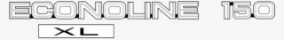 Ford Econoline 150 Xl Logo Svg Vector & Png Transparent - Parallel