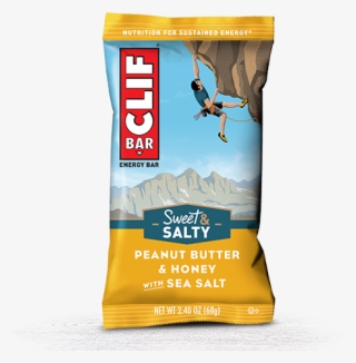 Peanut Butter & Honey With Sea Salt - Clif Bar Peanut Butter Honey Sea Salt