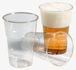 Glass, Beer/soft Drink Glass, Tulip, Pet, 250ml, 106mm, - Bier Transparant