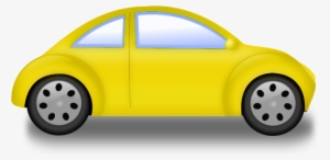 Yellow - Volkswagen Beetle Clip Art