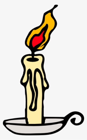 Cartoon Candle Clipart Picture Free Library - Candle Burning Clip Art