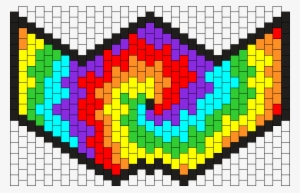 Tye Dye Kandi Mask - Bruges