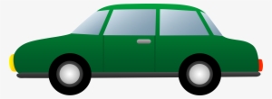 Sweet - Green Car Clipart