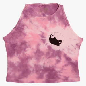 Image Of Sk8rats Tie Dye Crop Top Tank - Crop Top