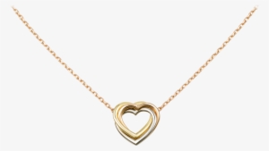 White Gold, Yellow Gold - カルティエ トリニティ ネックレス