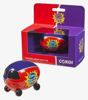 Creme Egg Corgi Car - Corgi Creme Egg Car