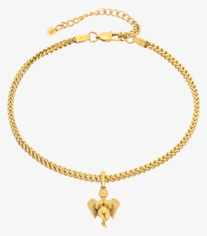 Fallen Angel Choker - Vesso Fallen Angel Pendant Gold Franco Choker