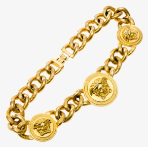Gold Bijoux "icon" Necklace - Collana Oro Giallo Versace