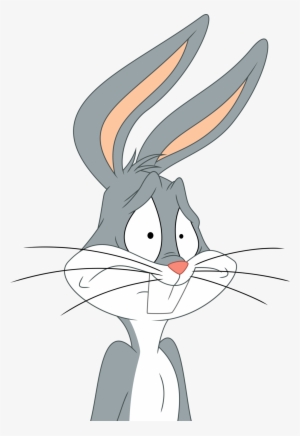 Scared Bugs Bunny - Scared Rabbit Cartoon Png