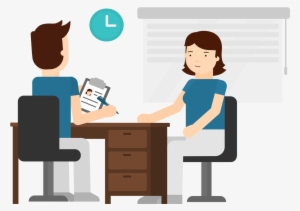 Interview Clipart Transparent Picture Library Stock - Job Interview Clip Art