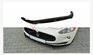 Gloss Black Front Splitter Maserati Granturismo 2007-2011 - Maserati Granturismo Front Splitter