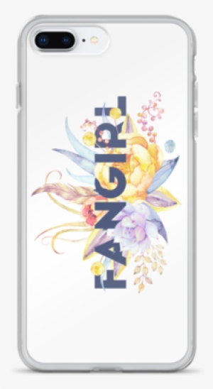 Fangirl Floral Quote Phone Case - Bag Tag