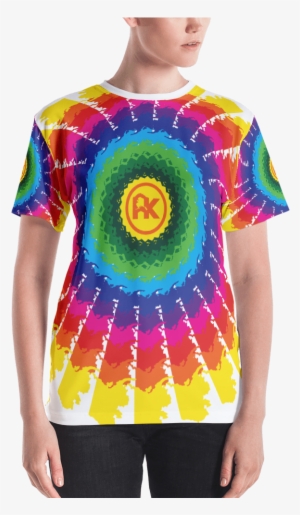 Image Of Women's Alaska "tie Dye" Tee - T-shirt