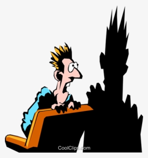 Afraid Of His Own Shadow - Man Afraid Of His Shadow