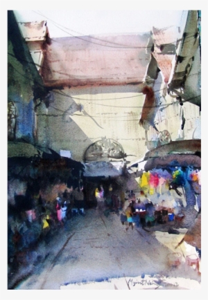 3 - Watercolor Painting By Myint Naing