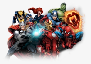 Marvel Super Heroes Png