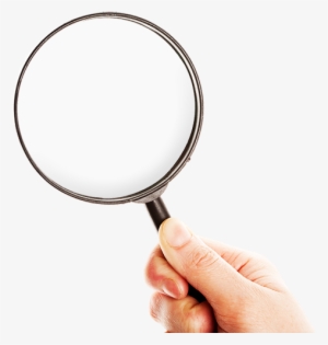 Lupa - Hand With Magnifying Glass Png