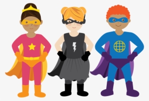 Five Superheroes Ready To Fly