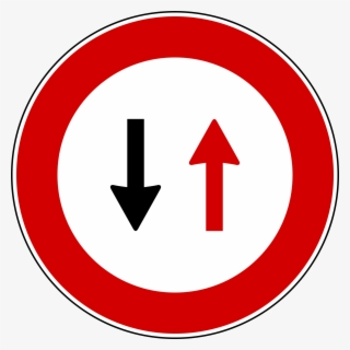 Italian Traffic Signs - Señal Altura Maxima Png
