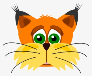Lynx Clipart Lynx Head - Lynx Cartoon Face