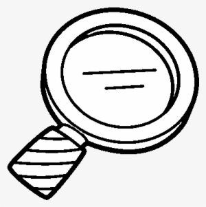 Dibujo De Lupa De Biología Para Colorear - Drawing