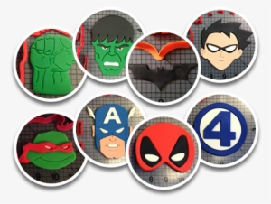 Jb Cookie Circles Super Heroes Mobile - Cookie Cutters Super Hero 111 Cookie Cutter 2 Inches