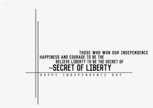 For Your Independence Day Because I Didn't Know About - Calligraphy