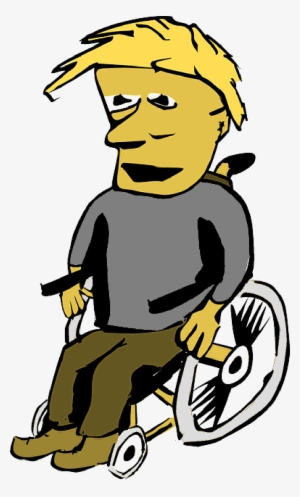 Mb Image/png - Cartoon Boys In Wheelchairs Transparent