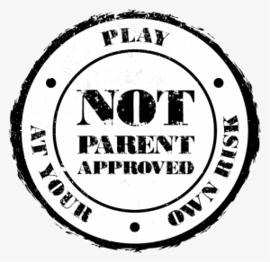 Logo - Not Parent Approved Board Game Family Game