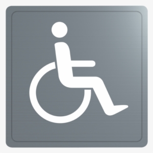 304 Stainless Steel Disabled Toilet Sign - 残疾 人 标志