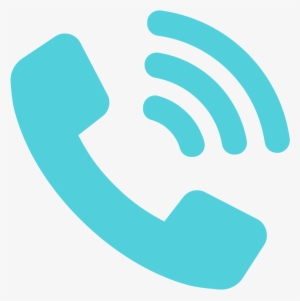 Phone Call Icon 2 Blue Mia To Sf - Colorfulness