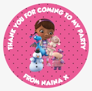 Doc Mcstuffins Sweet Cone Stickers