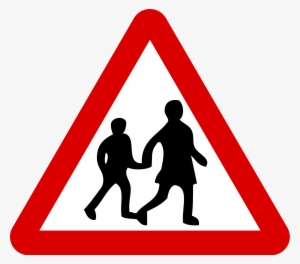 Road Sign - Traffic Signs School Ahead
