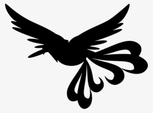 Flag Of Phoenix Silhouette Black And White - Phoenix Silhouette Png