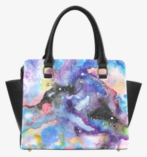 Watercolor Galaxy Illustration Raster Classic Shoulder