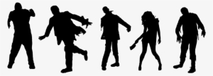 Zombie Silhouette Png - Zombie Silhouette Transparent Background