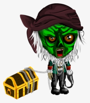 Zombie Pirate Set - Mask