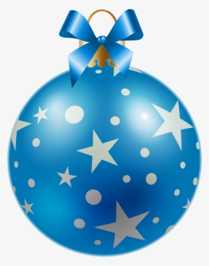Christmas Blue Ball Png