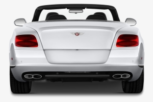 15 - - Bentley Convertible Rear View Bentley Emblem